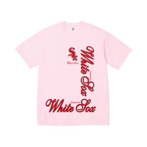 Supreme x MLB Teams Tee 'Light Pink'