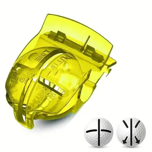Precision Golf Ball Marker, Durable ABS Plastic for Enhanced Alignment and Accuracy, Essential Golf Accessory