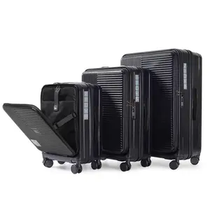 Luggage,with front opening,TSA approved lock,hard shell suitcase