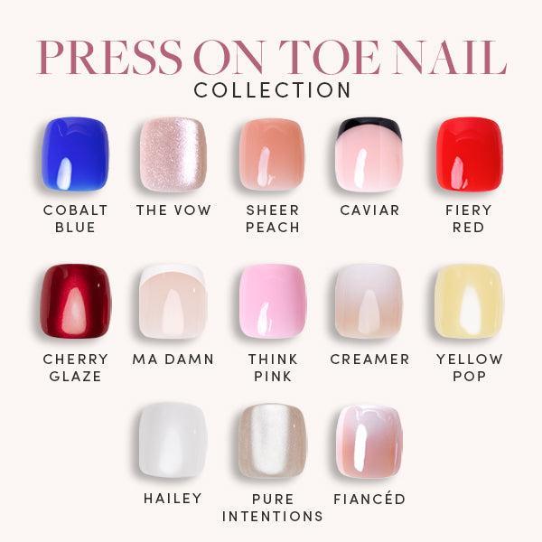 Glamnetic Press On Toenail Collection