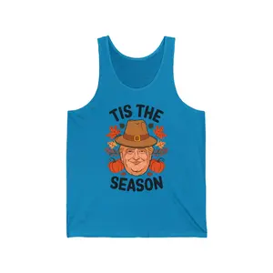 Tis The Season Trump - Unisex Jersey Tank