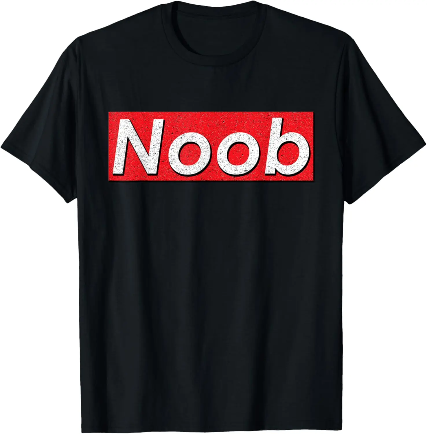 Noob Funny Gamers Sayings Noob Memes Video Game Gaming Noob T-Shirt Pure Cotton Graphic Tees Menswear Top: Gifts for Men & Women