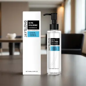 Jaysuing Hyaluronic Acid Cleansing Oil Makeup Remover Oil Gentle Nourishing Moisturizing Deep Clean For All Skin Types