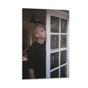 Rapper Dominic Fike Poster Canvas Wall Art Print For Room Aesthetic Decor Poster (31) Canvas Poster Bedroom Decor Sports Landscape Office Room Decor Gift Frames Ornaments Decoration Artistic