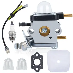 Hipa Carburetor C1U-K54A for Mantis Tiller 7225 7222M 7222 7222E 7230 7920 2-Cycle Cultivator Echo HC1500 HC-1500 TC-210 TC210 Tiller