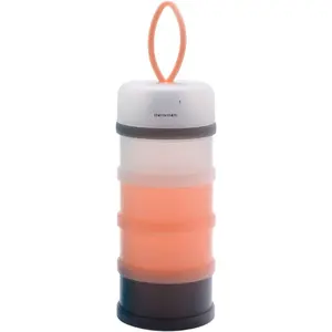 Portion Control Container Set, Stackable and Detachable, Leak-Proof, Ideal for Weight Control or Storing , Snacks or , Bariatric Friendly, 6 count  (-Gray)