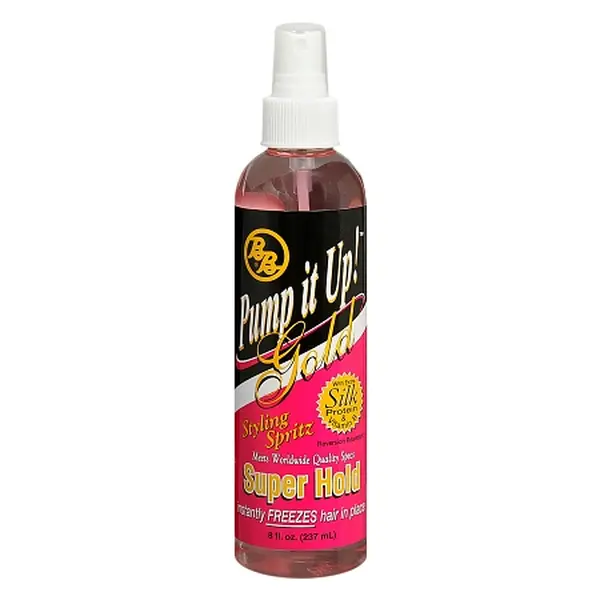 Bronner Brothers Pump It Up Spritz Gold Super Hold