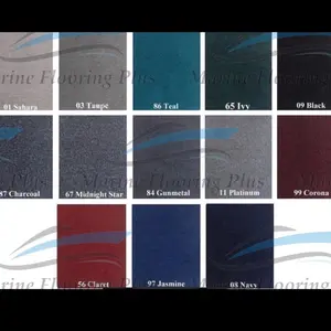 8.5 Ft Wide x 25 Ft long Boat Marine Bass Carpet 20 oz - Various Color  - Rubber Back - Boat Carpet