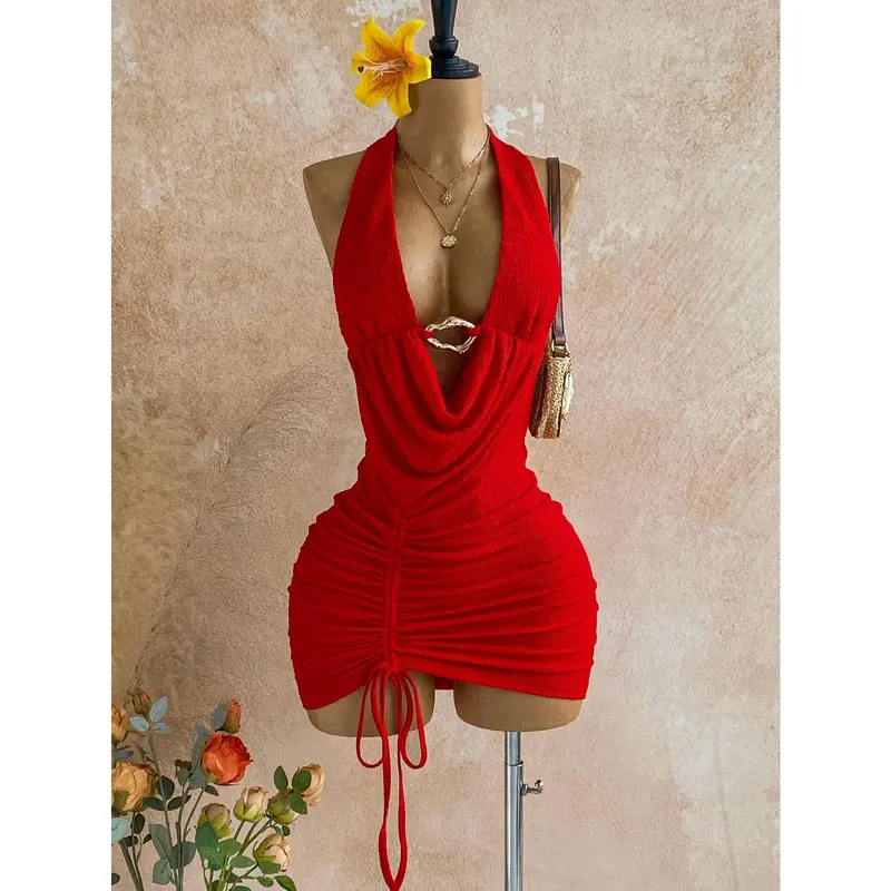 micro mini club dress Metallic Micro Sundress 2024 Micro Mini Club Dresses