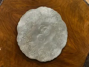Silverplate Elevated Tray