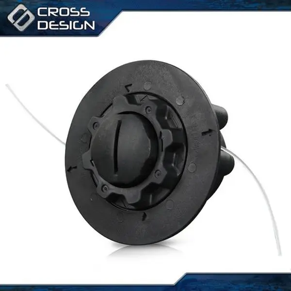 CROSSDESIGN High Quality Durable Trimmer Head (1 Count) - Fit for Stihl C5-2, FS38, FS40, FS45, FS46, FS50, FSE60, 4006 710 2103, Limited Life Guarantee, No Installation Guide - Ideal for Lawn Mowing, Trimming Around Trees, Fences