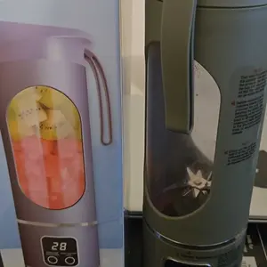 The Ultimate Portable Mini Blender & Juicer!Rechargeable USB Blender Bottle for Smoothies, Shakes, Baby Food & Vegetables on the Go - Perfect for Travel, Gym, Back to School, Home & Outdoor Use - Leakproof, Quick, Easy, Healthy Drinks in Seconds