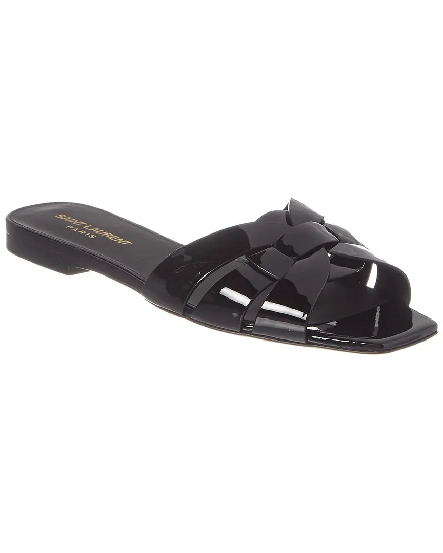 Saint Laurent Tribute Patent Sandal Saint Laurent Tribute Patent Sandal
