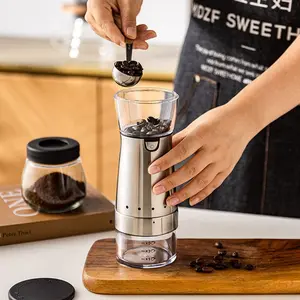 Electric Coffee Grinder Home Kitchen Bean Nut Spice Grinding Machine, Automatic Blade Mill Powder Maker, Durable Espresso Tool, Coffee Equipment