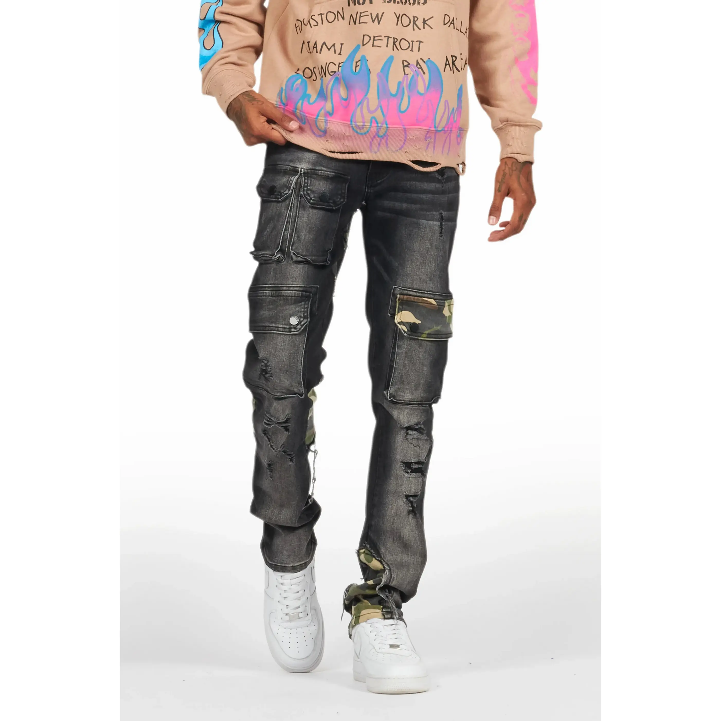 Zeta Grey Slim Fit Jean
