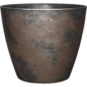Garden Vogue Planter Pots w/Pottery Quality Finish - Modern Indoor & Outdoor Flower Pots - UV-Resistant Porch Planters - Decorative Pot for Flowers & Herbs (8" Northern Lights)