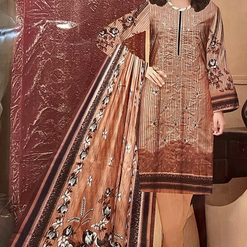 Hajra Emaan Winter Collection Ready to Wear Three Pieces Set come with different Color and Design