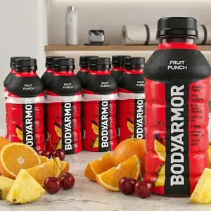 Summer Fruit Punch Sports Drink — Electrolyte Hydration Beverage with Coconut Water & B Vitamins, 12 fl oz, 8 Pack