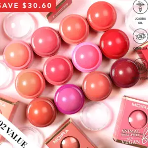 CF012 Moose Blush Cream - Cream Shade with Blush Accents, Ideal for Stylish Hair Accessories Makeup Flawless