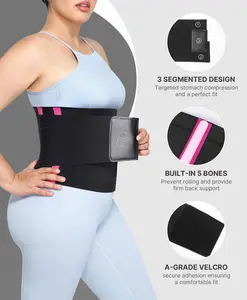 Shapellx NeoSweat Triple Constricting power Latex Waist Trainer Segmented Workout Shapewear Belts Sales