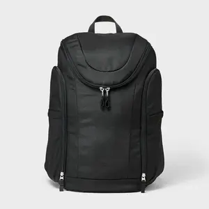 29L Sports Ball Bag Backpack - All In Motion Black