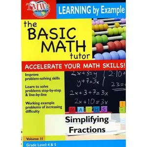 Basic Math Tutor Simplifying Fractions  [DVD Video Disc]