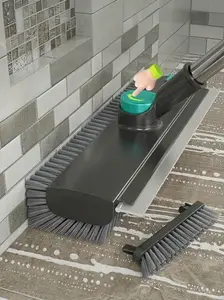 2026 Best Floor Cleaning Tool| Nexapick All-in-1 Floor Mop & Scrubber  Floor brush, crevice brush, toilet and bathroom home floor seam cleaning tile brush, hard bristle floor brush