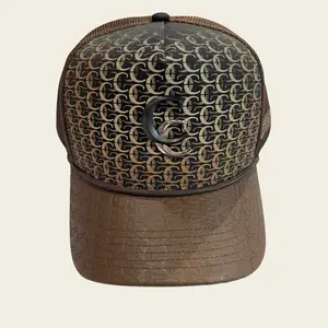Gorra Cuadra Snapback Marrón CP008 Gorra Cuadra Snapback Marrón CP008