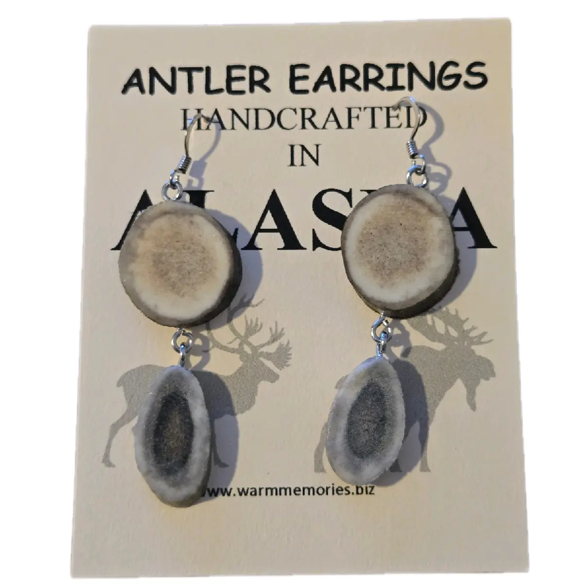 Alaskan Antler Earrings