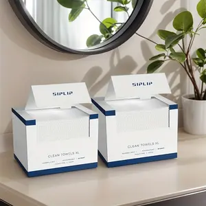 1 Box/2 Box/4 Box Disposable Face Towel, Cleansing Towel, Thickened And Soft Tissue, Cruelt-free Cleansing Towel