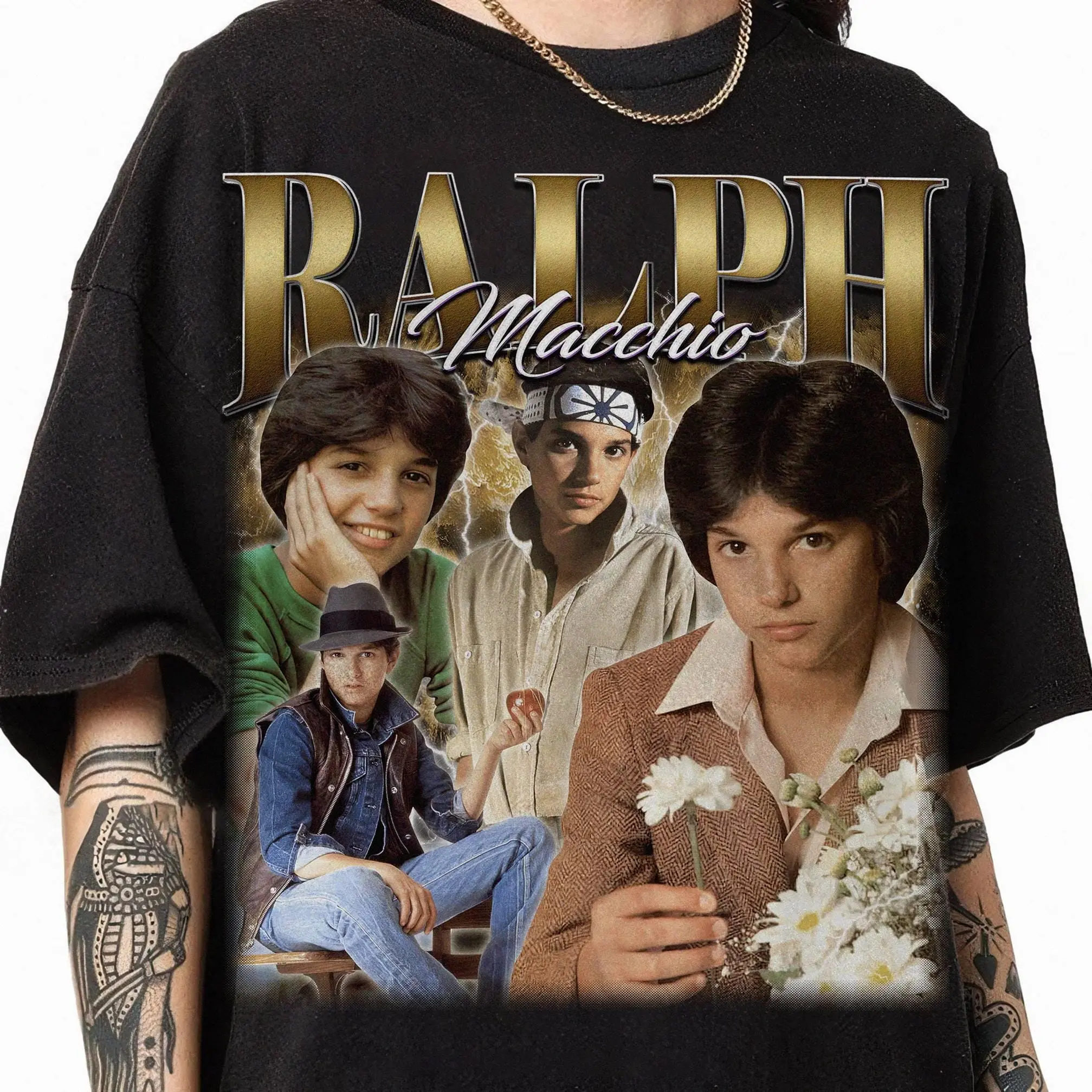 Retro 90s Ralph Macchio Bootleg Shirt, Vintage Raph Makchio Shirt, Homage Raph Makchio 90s Tee, Gift For Her, Gift For Him