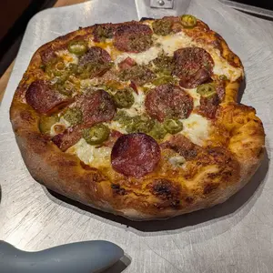 Deni Nonstick Pizza And More Easy Glide w/ Wood Handles