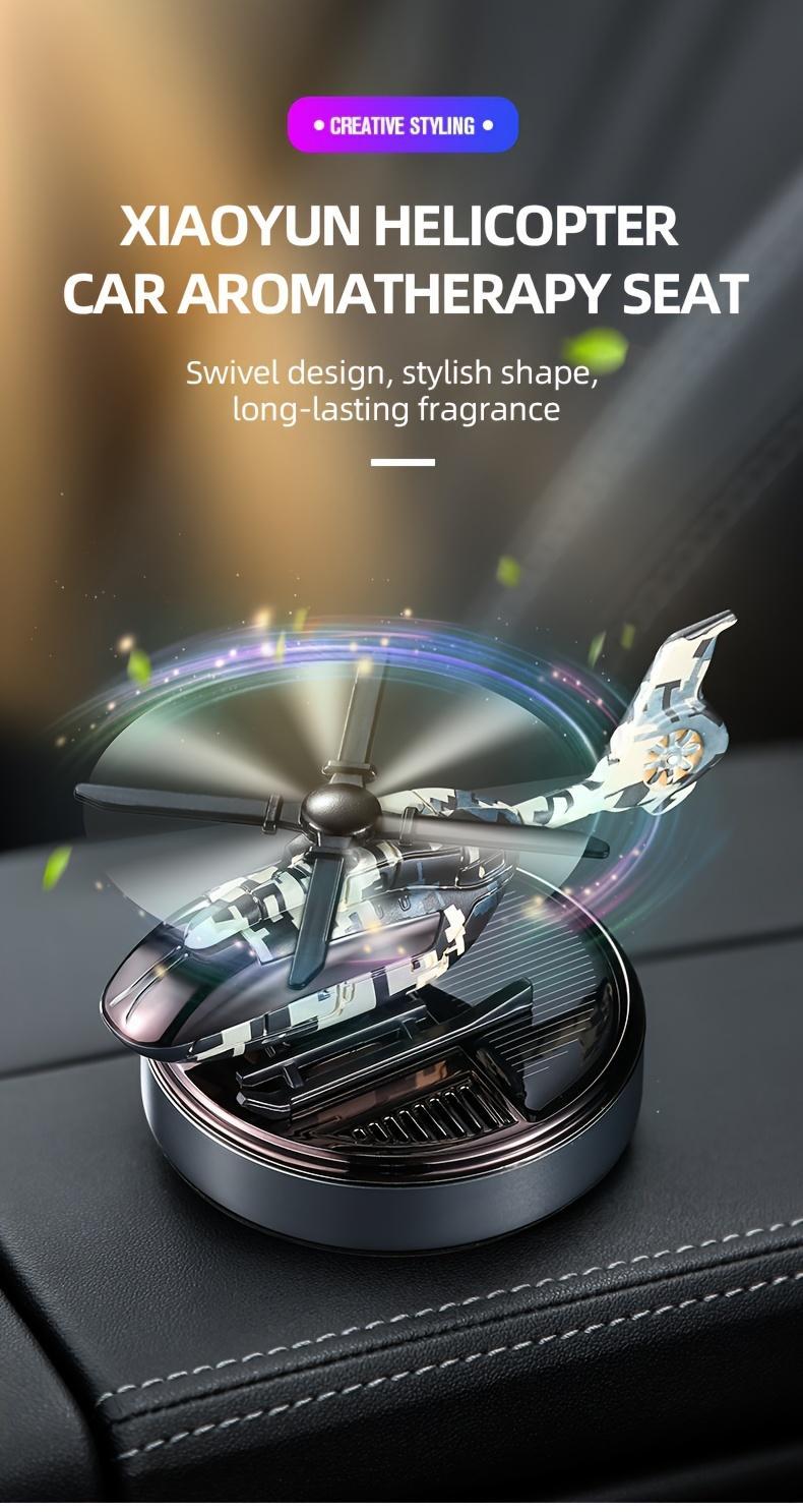 Helicopter Shaped Car Air Fresheners,Rotating Solar Powered Car Freshener, SolarHelicopter Car Aromatherapy, Car InteriorDashboard Decoration, Car Interior Decor,Universal Car Interior Decoration AccessoriesCar Accessories Car Fragrance Diffuser