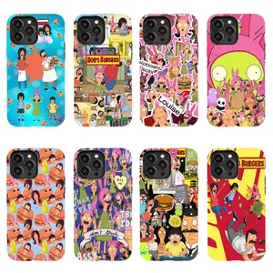 Stylish & Fun "B-Bobs B-Burgers" Family Cartoon Phone Case — Compatible with iPhone 11–17 Pro Max/Plus Series and Samsung Galaxy S23– Series (Creative Design)