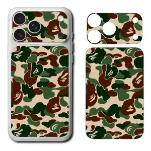 Back Cover Decal Skin For iPhone 17 Series Colorful Rear Protective Film Accessories Perfect-Fit For iPhone 17Air 17Pro 17ProMax