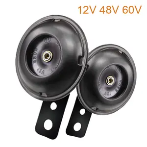 Motorcycle Electric Horn Kit Universal Waterproof Round Loud Horn Speakers 12V Horn 1.5A 105db Signal for Motorcycle Accessories 2026 For your cars