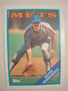 Keith Hernandez 1988 TOPPS Baseball Card