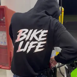 Reflective BIKE LIFE Hoodie | FTF Racing Motorcycle Street Bike Hoodie