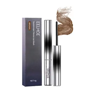 Lengthening Natural Looking Brush-On Mascara – Light, Smooth, Easy to Apply, Smudge-Proof for Daily Stunning Eye Makeup, Convenient Beauty Essential, Lengthening Mascara