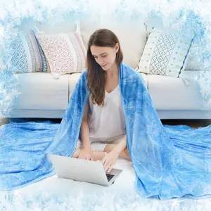 Cooling Blanket - 1 pcs Tie Dye with Double Sided Cold Effect, Lightweight Breathable Summer Blankets for Bed, Transfer Heat to Keep Cool