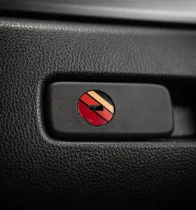Vinyl Garage Glove Box Keyhole Cover (4th Gen & 6th Gen 4Runner)
