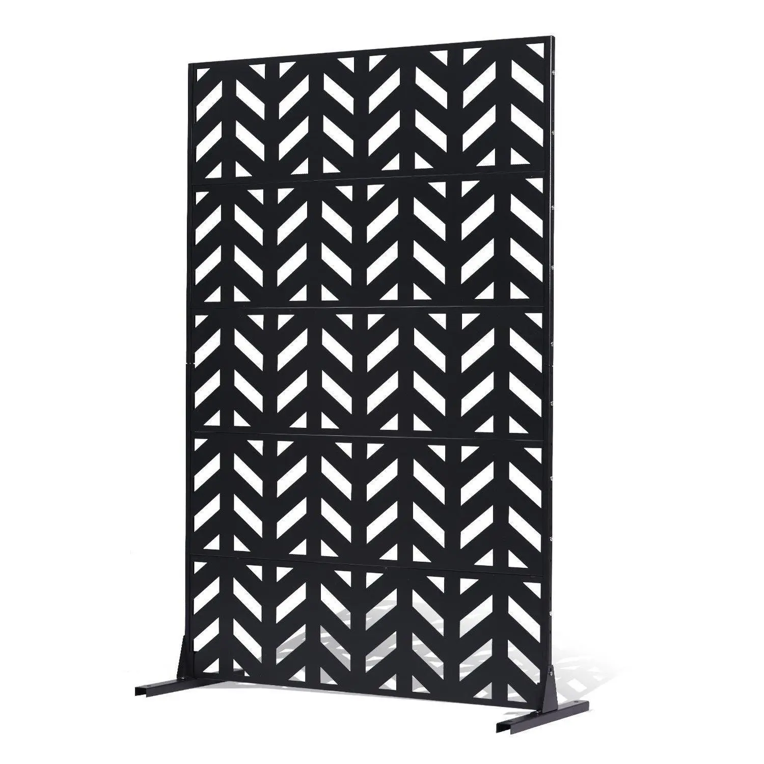 【SummerFinds】Metal Privacy Screen 47" x 72" Freestanding Outdoor Privacy Screens for Patio