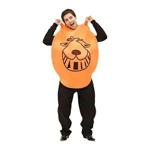 Orange Space Hopper Adult Costume | One Size