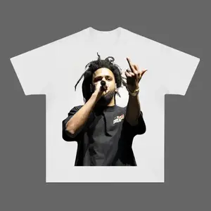 J Cole Middle Finger T-Shirt, J.Cole The Fall Off New Album 2026 Hip Hop Graphic Tees, Rapper Fan Gift For Men Women unisex T-Shirt