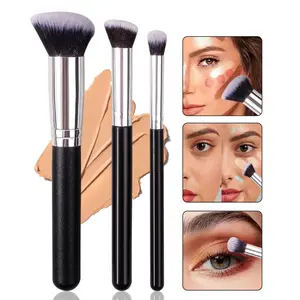 Foundation Concealer Brush, Premium Contour Blusher Brushes, Flawless Under Eye Dense Face Makeup Brush For Blending