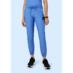 9 Pocket Joggers Heather Blue
