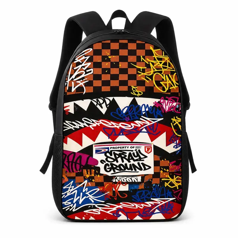 This super cool, personalized backpack has a large capacity and can be used for school, travel, gym workouts, and more.