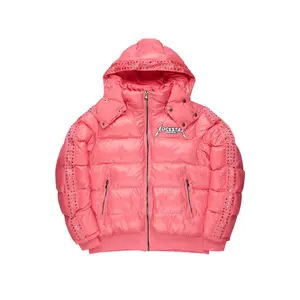 Banklee Pink Puffer Jacket