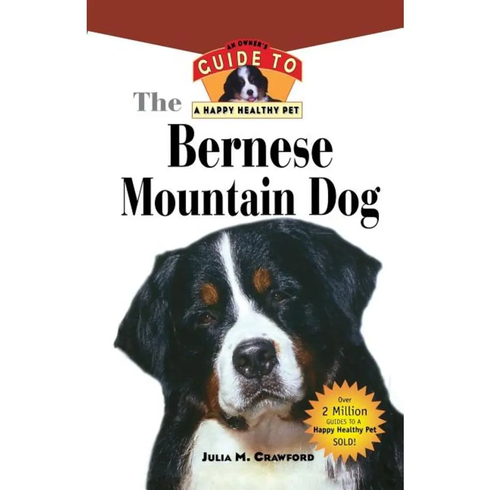 USED Book - Bernese Mountain Dog: An Owner's Guide to a Happy Healthy Pet by Julia M. Crawford (Hardcover) - english