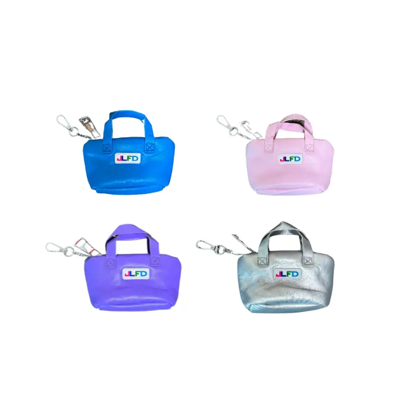 Jill Legs For Days Mini Leather Tote Keychain